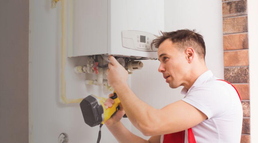 Local water heater installation in Enterprise, KS